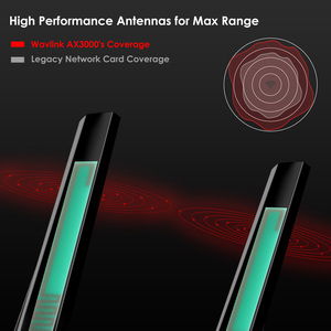 3000Mbps <span class=keywords><strong>WIFI</strong></span> <span class=keywords><strong>6</strong></span> <span class=keywords><strong>Intel</strong></span> AX200 PCIe อะแดปเตอร์เครือข่ายไร้สาย <span class=keywords><strong>WIFI</strong></span> การ์ดคู่2.4G/5GHz 802.11ac/ax สำหรับ5.1 BT สำหรับ Win 10 - Product Image 5