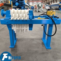 Presse à filtre à plaques et cadres de qualité industrielle, machine de filtration haute précision pour les industries chimiques et alimentaires