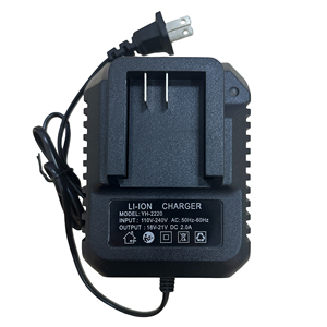 Chargeur mural rapide pour outils électriques OEM ODM 18V-21V 2A Dartec Li-ion avec indicateur LED - Product Image 1