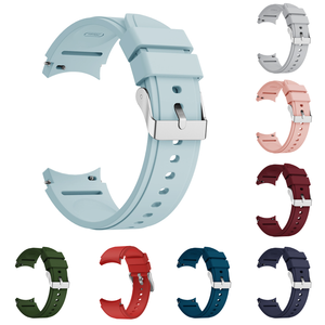 <span class=keywords><strong>Bracelet</strong></span> en silicone d'usine <span class=keywords><strong>Bracelet</strong></span> de 20mm pour Samsung <span class=keywords><strong>Galaxy</strong></span> <span class=keywords><strong>Watch</strong></span> 4 <span class=keywords><strong>5</strong></span> 6 7 Classic 42mm 46mm <span class=keywords><strong>Pro</strong></span> <span class=keywords><strong>Watch</strong></span> - Product Image 2