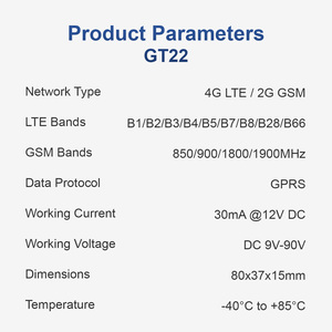 Chất lượng cao Car Tracker GPS thời gian thực theo dõi 4 gam Mini Auto GPS <span class=keywords><strong>Bluetooth</strong></span> thiết bị theo dõi với IOS Android app - Product Image 6