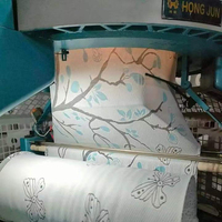 Machine à tricoter circulaire électronique à double jersey pour tissu de revêtement de matelas