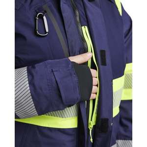 BLAKLADER - 447019778933L Chaqueta de invierno Hi-Vis para mujer Azul marino/Amarillo-EAN 7330509849460 ROPA DE TRABAJO DE 2017 - Product Image 5