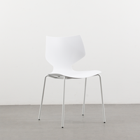 Vente en gros de meubles d'usine, chaises de salle à manger modernes pour café, réunions d'invités, conférences, conférences, chaises nordiques en métal sans accoudoirs