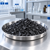 Filtre à charbon de coco en vrac pour la filtration de l'air au charbon actif avec maille 8x30 et valeur d'iode élevée