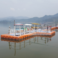 Bateau quais flottants