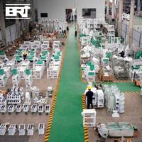 Machine électrique combinée 30 TPD pour décorticage et polissage du riz avec moteur, pour ligne de traitement des céréales agricoles et commerciales