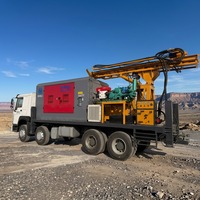 Système de forage de puits d'eau entièrement hydraulique monté sur camion avec alimentation automatique