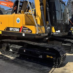 Prix bas, économie de carburant, excavatrice compacte d'occasion, engin de terrassement, Sany Sy125c, excavatrice d'occasion, fabrication chinoise - Product Image 3