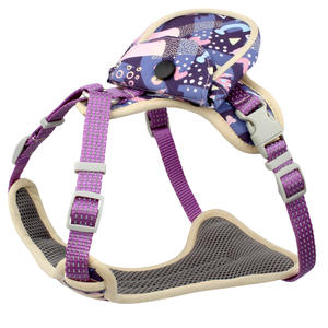 Harnais pour chien personnalisé réfléchissant anti-traction avec sac détachable – Prix de gros fabricant - Product Image 2