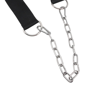 Arnés de Cabeza Profesional Ajustable de Acero y Neopreno para Levantamiento de Pesas, Arnés de Cabeza Duradero y Transpirable para Gimnasio y Fitness - Product Image 4