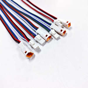 מותאם אישית 2-8 פינים 2.0 מ "מ עמיד למים ip67 JST-Y מחבר 0.5mm2 כבל הרכבה PCB שימוש ניילון, מסוף פליז 3 א 500v מדורג - Product Image 4