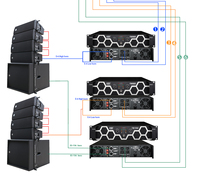 HAUTE SENSIBILITÉ PEAK POWER E-10 2x10 "Pouce Line Array Passif Haut-Parleur HAUTE QUALITÉ PREMIÈRE COMMANDE VENTE REMISE FEU
