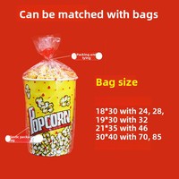 Gobelet en papier artisanal à paroi unique jetable écologique pour pop-corn petite boîte d'emballage à utiliser pour les biscuits jetables muraux