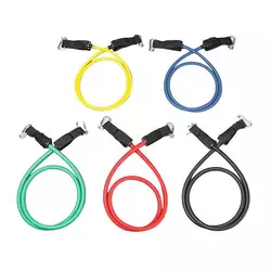 11 attrezzature da palestra in lattice pz/set allenamento con corda in lattice per allenamento a casa fasce di terapia fisica elastiche fasce di resistenza al Fitness - Product Image 6