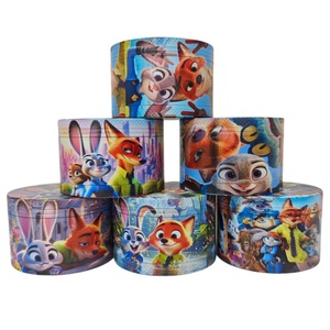 Round Zinc Alloy Herb Grinder 63mm With Colorful Cartoon Characters Design Storage Container Modern Style <b>Smoking</b> Accessory - Product Image 4