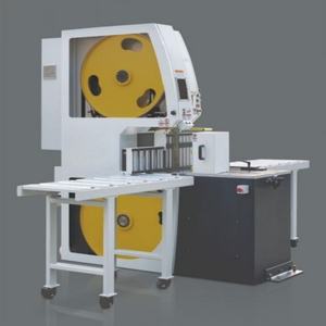 Sierra de Cinta Vertical de Alta Velocidad con Alimentación Automática y Alta Precisión de 17KW, 0-45 Grados, para Madera - Product Image 1