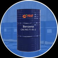 Usine de haute qualité 99.8% Min Benzène pur (CAS NO. 71-43-2) Solvant liquide de qualité alimentaire pour les intermédiaires matériels de synthèse