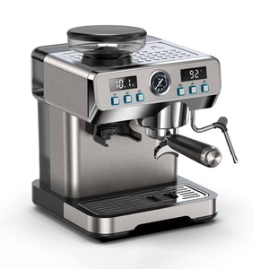 <span class=keywords><strong>Macchina</strong></span> per Espresso Professionale da 1360W <span class=keywords><strong>con</strong></span> Doppia Pompa e Doppia Caldaia, Pressione 20 Bar, Sistema di Macinatura Integrato - Product Image 5