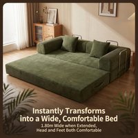 Canapé-lit modulable Chesterfield en chenille, confortable et capitonné, pour salle de sport, villa, salon