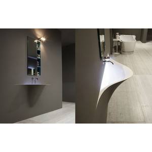 Para Antonio Lupi, lavabo moderno para fregadero de Corian, Colección Silenzio, lavabo de mano de mármol ovalado para baño, comedor, mate para - Product Image 4