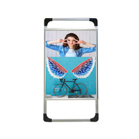 Panneau de signalisation Portable en acier, personnalisé, cadre, en planche A