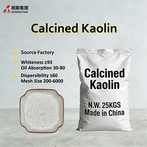 <span class=keywords><strong>Poudre</strong></span> de kaolin calciné blanc à haute plasticité, directement de l'usine, 50 kg/sac PP, pour additif de béton et application papetière - Product Image 1