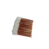 Brosses à cils jetables couleur or rose, 50 pièces, baguettes à cils, vente en gros