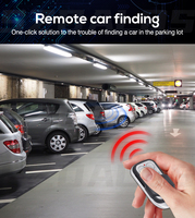 Système de sécurité de voiture de haute qualité télécommande démarrage dispositif antivol unidirectionnel serrure centrale Scanner klaxon alarme de voiture