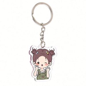 Design Custom Acrylic Animation Rotating Acrylic Stand Keychain Creative <b>Combination</b> Gift - Product Image 5