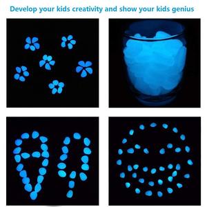 Ciottoli Naturali Luminescenti e Fluorescenti, Durevoli ed Ecologici, Design Mid-Century per Uso in Centri Commerciali, Pietre per Pavimentazione - Product Image 3