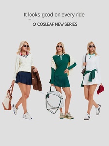 เสื้อยืดแขนยาวกีฬาวินเทจสำหรับผู้หญิงมีปกเสื้อโยคะคอวีแห้งเร็วเสื้อโปโลกลางแจ้งเทนนิส - Product Image 5