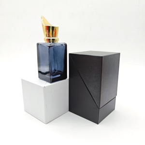 Chai xịt nước hoa cao cấp 50ml có thể tùy chỉnh nhãn mác và hộp giấy sang trọng, chai nước hoa đen 50ml - Product Image 1