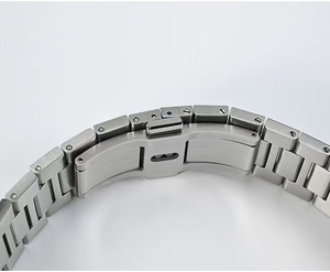 <span class=keywords><strong>Bracelet</strong></span> de <span class=keywords><strong>montre</strong></span> incurvé en acier inoxydable massif 316L de 18 mm, 20 mm, 22 mm avec fermoir déployant, édition limitée - Product Image 3