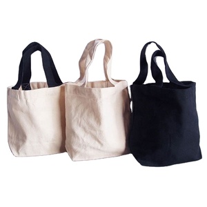 <b>Teacher</b> Canvas Tote Bags Accept Logo Customized Color Black Natural Organic Small Book Cotton Bag - Product Image 1