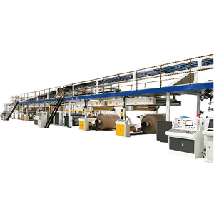 3/5 strati di cartone di imballaggio linea di produzione della macchina impianto di produzione
