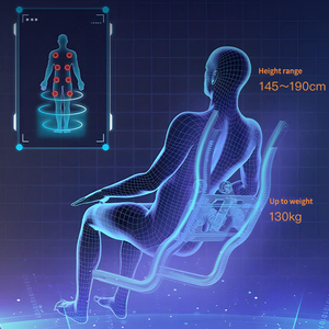 2024 Usine en gros de haute qualité pas cher électrique corps entier zéro gravité usage domestique fauteuil de Massage avec Massage des pieds - Product Image 5