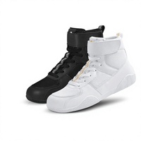Chaussures de boxe directes usine, semelle en caoutchouc résistante à l'usure, respirantes, couleur personnalisable pour agents longue durée et achats en gros