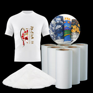 Fabrika fiyat TPU poliüretan DTF giysi üzerine yapıştırma ve ısı Transfer baskı için sıcak eriyik beyaz yapıştırıcı toz - Product Image 1