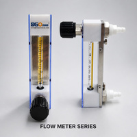 PTFE Korrosionsbeständige Durchflussmesser mit Sanfter Schwimmerbewegung, Stabile Anzeige auch bei Mikrodurchfluss, Mini-Gas-Wasser-Durchflussmesser