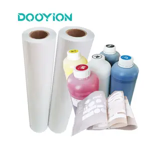 Wholesale A1 A3 30CM 60CM size heat transfer vinyl pet roll film for dtf clothing printing