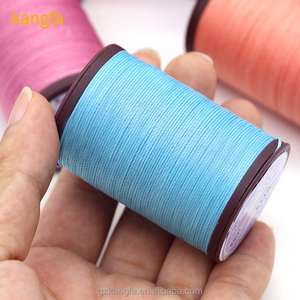 Kangfa fils de maroquinerie 0.35-0.8mm aiguilles à coudre véritables <span class=keywords><strong>fil</strong></span> à coudre ciré outil en cuir de lin artisanal - Product Image 5