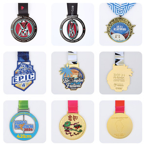 Customized Metal Medals For Marathon Races <b>Engraving</b> Digital Printing Durable Outstanding Individual Medal - Product Image 5