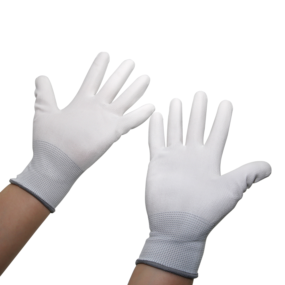 Легкие Мягкие Рабочие перчатки белые хлопковые рабочие растягивающиеся перчатки с подкладкой для сварки