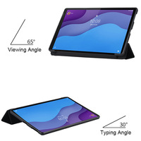 Sarung kulit Pu Flip tutup pintar fungsi bangun otomatis untuk Tablet Lenovo Xiaoxin Pad Pro11.5 "/Pro 12.7"