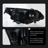 Phares HETOP E60 2003-2010, double couleur, mise à niveau Série 5, DRL style Ikon, phares LED pour voiture, accessoires Plug and Play pour BMW