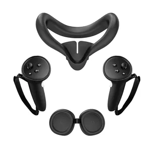 Nieuwe Collectie Vr Accessoires Siliconen Cover Case Kit Voor Meta Quest 3 Headset Cover Face Cover Controller Protect Case For Quest 3