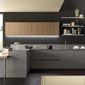 Caldo tutta la casa su misura moderna molto semplice piastra di roccia decorazione personalizzata di un armadio Font cucina casa - Product Image 4