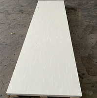 Plaque de surface solide en acrylique Staron de 6 mm et 12 mm, découpée sur mesure, pour plans de toilette et murs d'hôtels