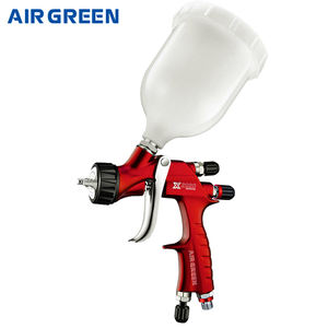Outils automobiles professionnels AIR GREEN Rouge HVLP X-2020 Clear Coats Buse Taille 1.3MM Fabricant Pistolet de peinture automobile - Product Image 1